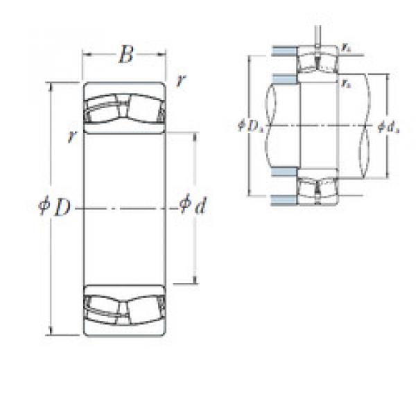 Bantalan 23122CE4 NSK #1 image