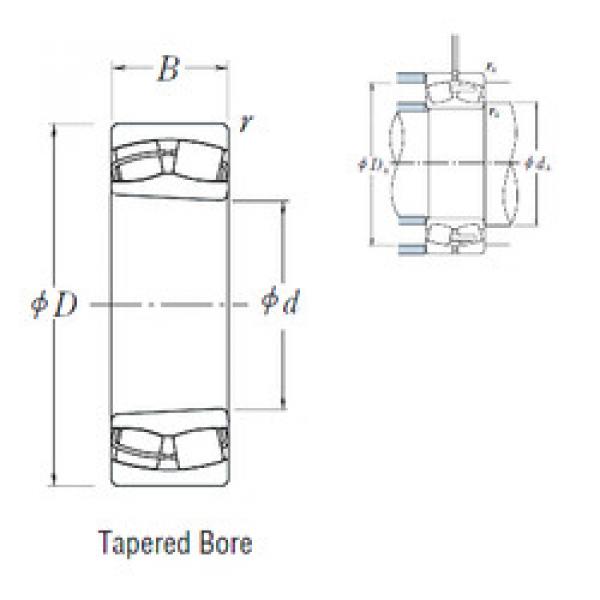 Bantalan 22205CKE4 NSK #1 image