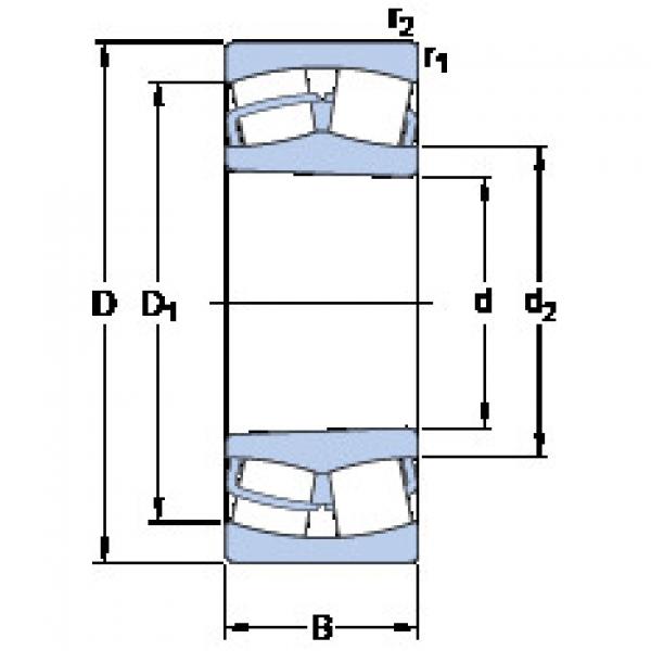 Bantalan 21306 CCK SKF #1 image