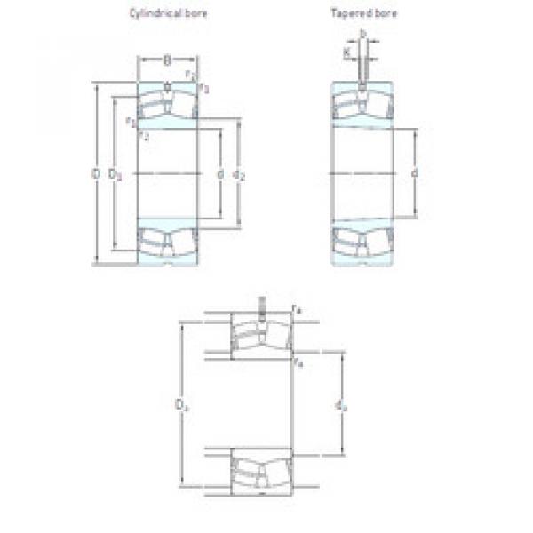 Bantalan 24144CC/W33 SKF #1 image