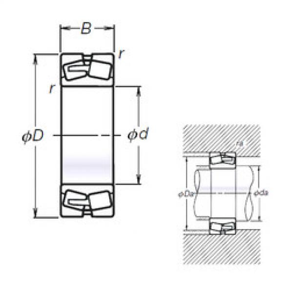 Bantalan 22218L12CAM NSK #1 image