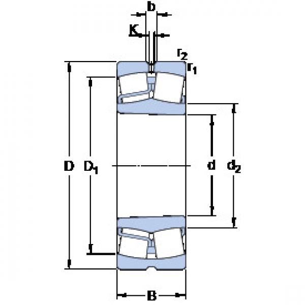 Bantalan 22316 EK SKF #1 image