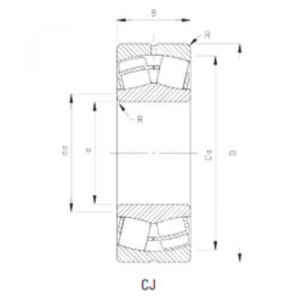 Bantalan 23126CJ Timken #1 image