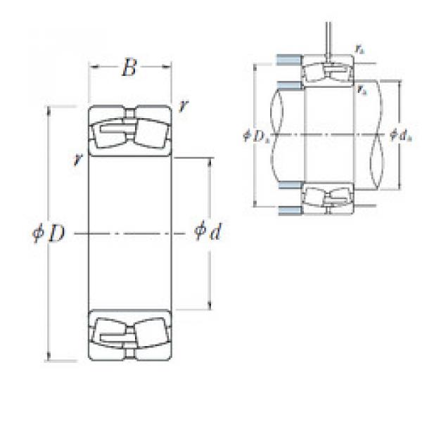 Bantalan 22256CAE4 NSK #1 image