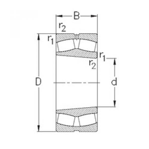 Bantalan 240/710-K30-MB-W33 NKE #1 image