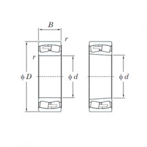 Bantalan 24044RHAK30 KOYO #1 image