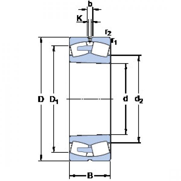 Bantalan 241/710 ECAK30/W33 SKF #1 image