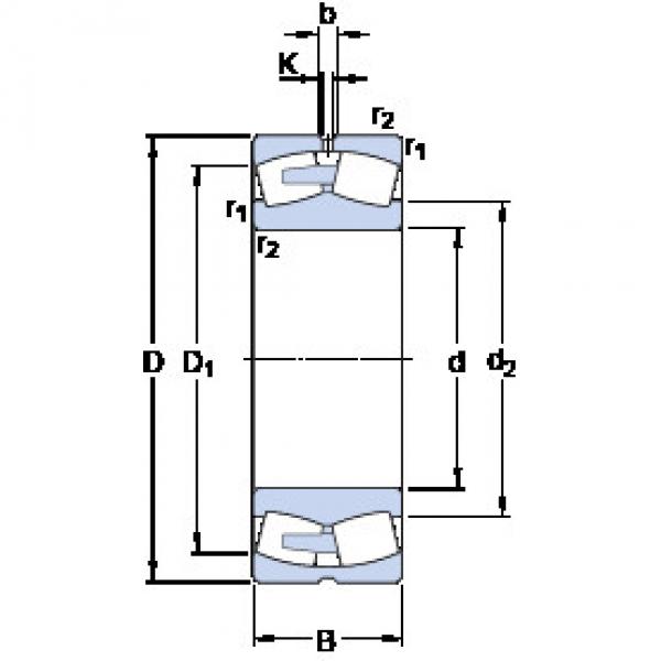 Bantalan 231/750 CA/W33 SKF #1 image