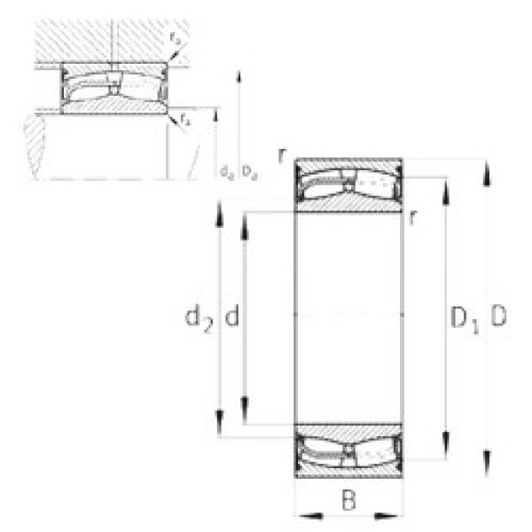 Bantalan 24028-E1-2VSR-H40 FAG #1 image