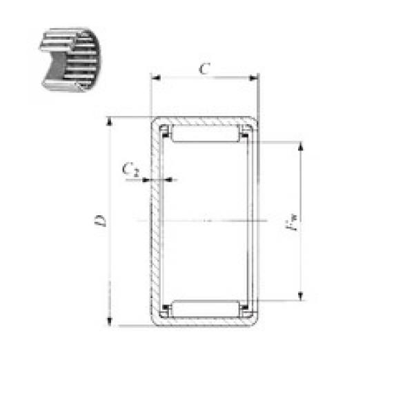 Bantalan BAM 1816 IKO #1 image