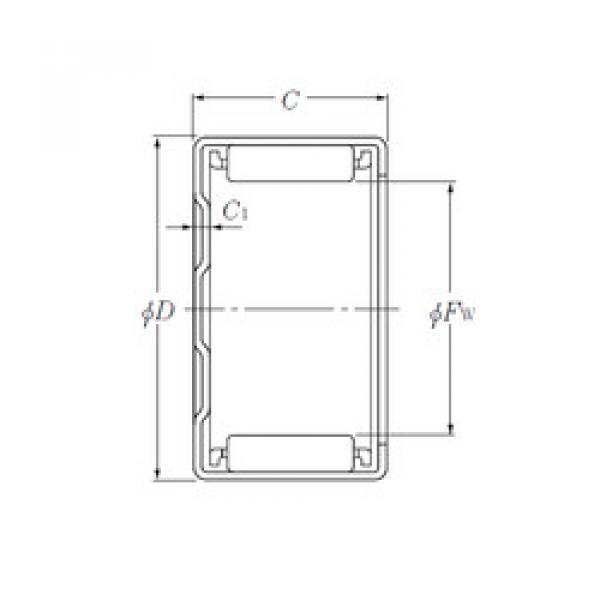 Bantalan BK1516 NTN #1 image