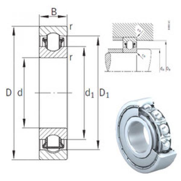 Bantalan BXRE005-2Z INA #1 image