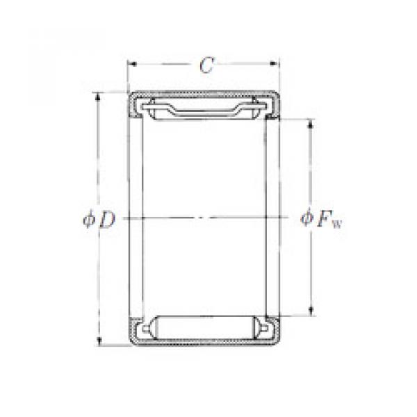 Bantalan FJ-1015L NSK #1 image