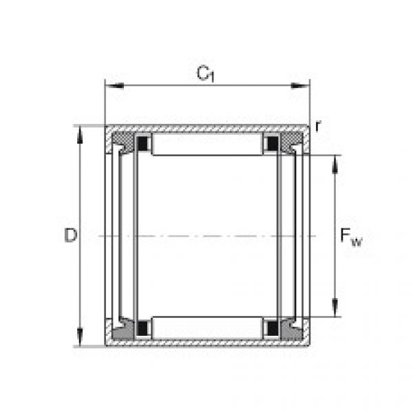 Bantalan HK1516-2RS INA #1 image