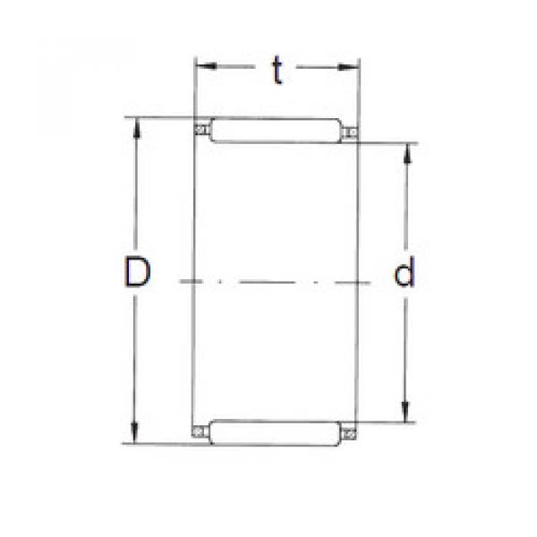 Bantalan K12X16X13 FBJ #1 image