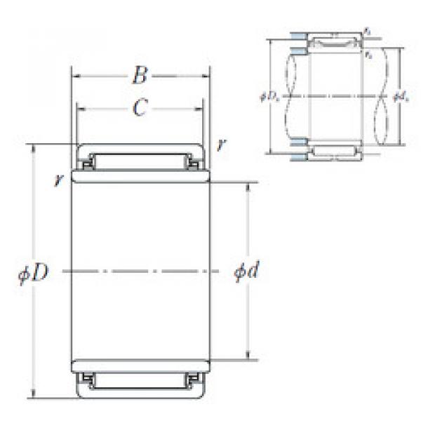 Bantalan LM354525 NSK #1 image