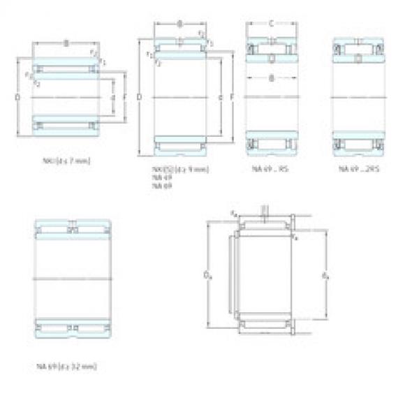 Bantalan NA4834 SKF #1 image