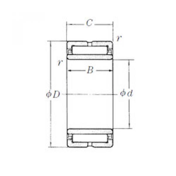 Bantalan NA4956 NSK #1 image