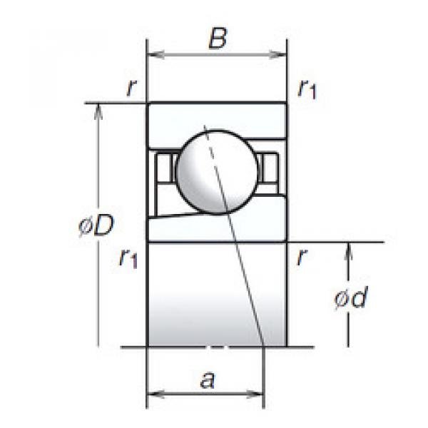 Bantalan 20BGR02S NSK #1 image