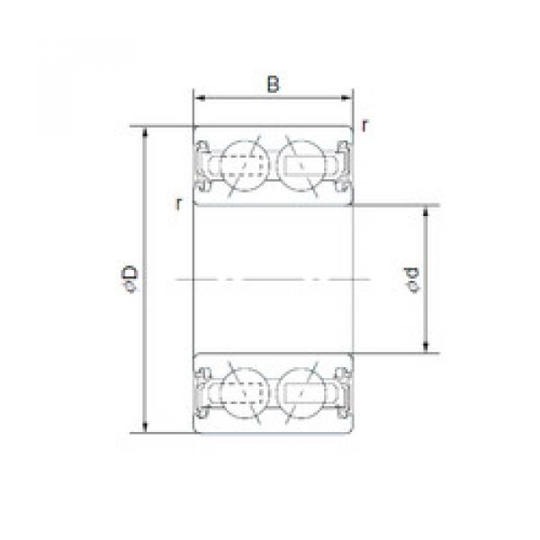 Bantalan 4608-1AC2RS CYSD #1 image