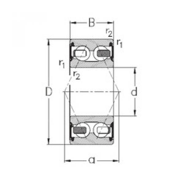 Bantalan 3200-B-2RSR-TV NKE #1 image