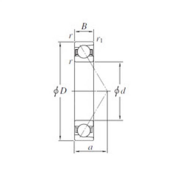 Bantalan 7028B KOYO #1 image