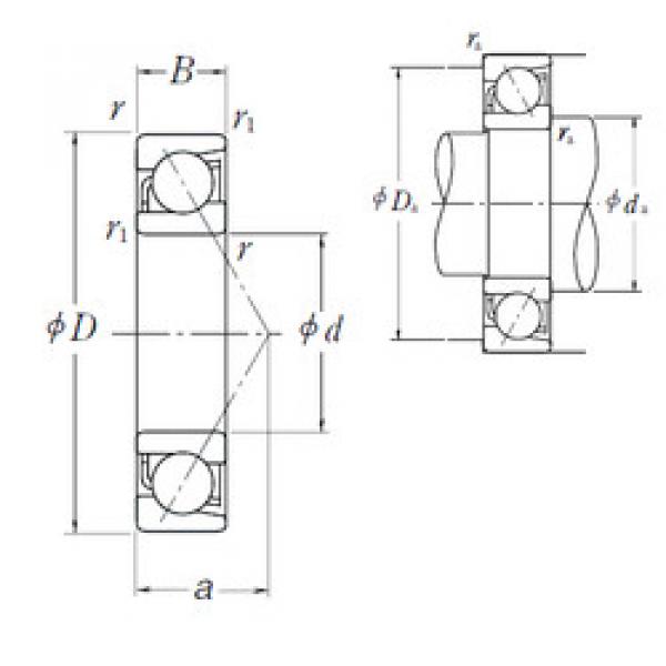 Bantalan 7010 A NSK #1 image