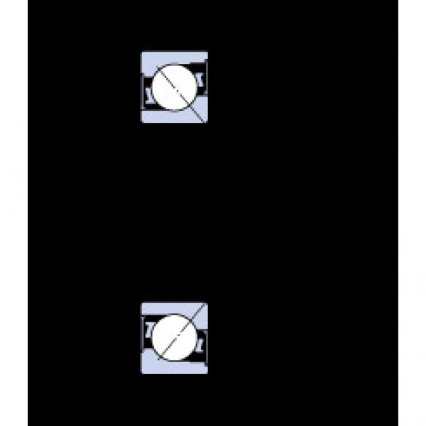 Bantalan 7206 BE-2RZP SKF #1 image