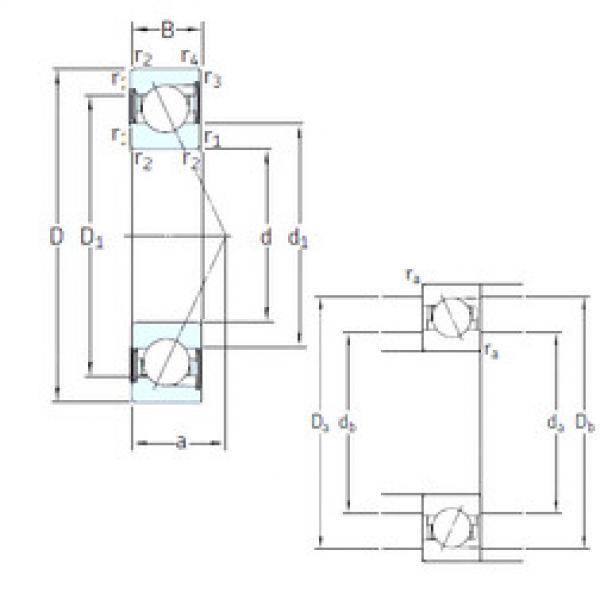 Bantalan SS7216 CD/HCP4A SKF #1 image