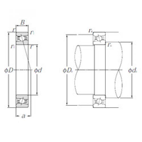 Bantalan HSB016C NTN #1 image