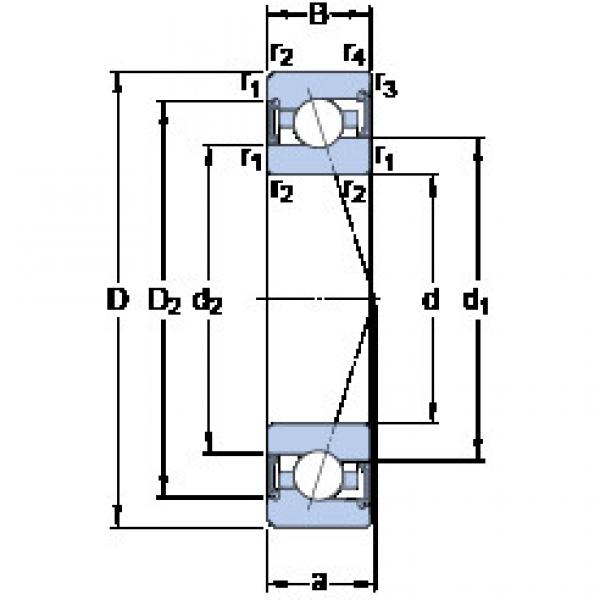 Bantalan S7002 ACE/P4A SKF #1 image