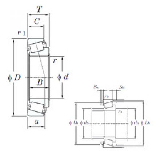 Bantalan 557A/553X KOYO #1 image