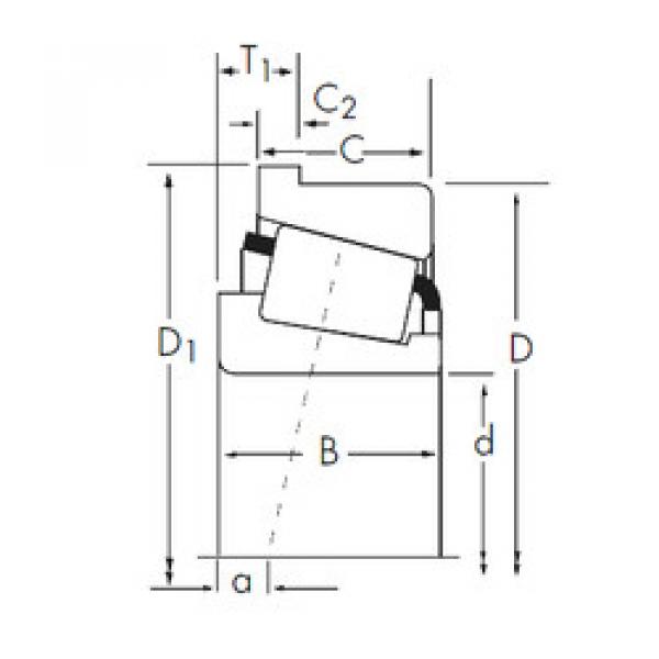 Bantalan 2578/2523-B Timken #1 image