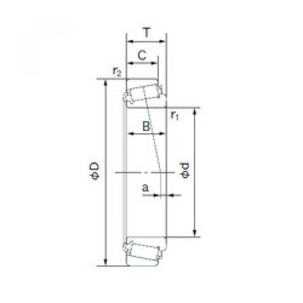 Bantalan 2580/2523 NACHI #1 image