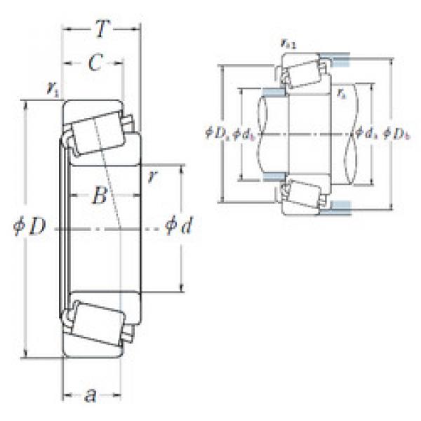 Bantalan H715343/H715311 NSK #1 image