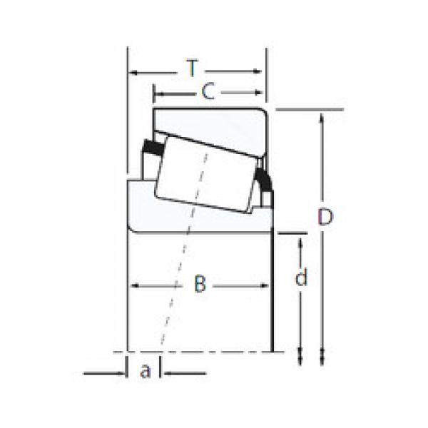 Bantalan 2580/2520A Timken #1 image