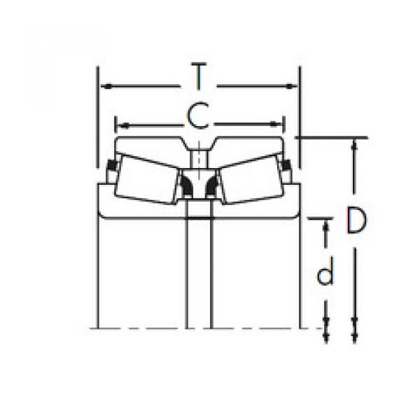 Bantalan 08125/08231D+X6S-08125 Timken #1 image