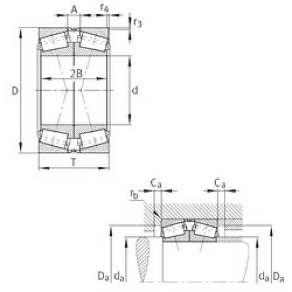 Bantalan 32048-X-N11CA-A450-500 FAG #1 image