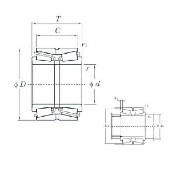 Bantalan 46T32214JR/61,5 KOYO #1 image