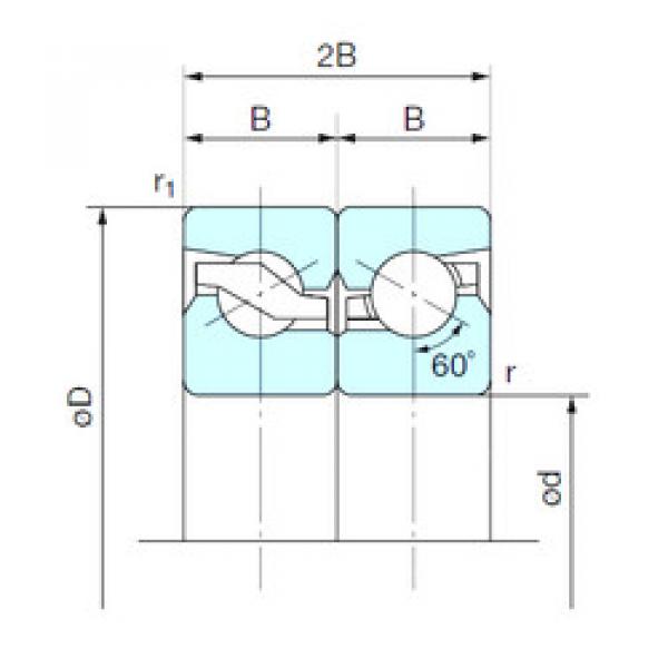 Bantalan 20TAB04DB NACHI #1 image