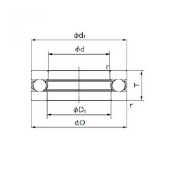 Bantalan 51132 NACHI #1 image