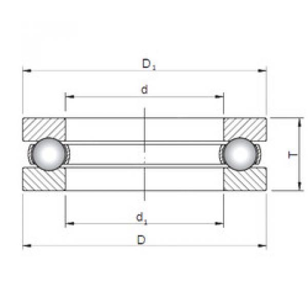 Bantalan 51424 ISO #1 image