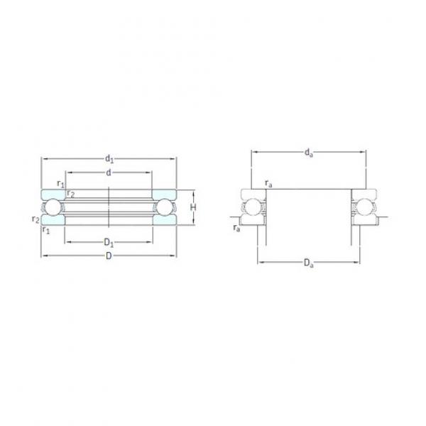 Bantalan 51116 SKF #1 image