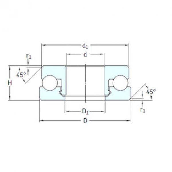 Bantalan 51305V/HR22T2 SKF #1 image