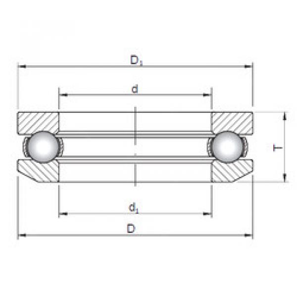 Bantalan 53317 ISO #1 image