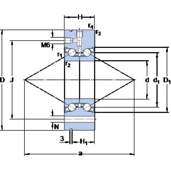 Bantalan BEAM 030080-2RZ SKF #1 image