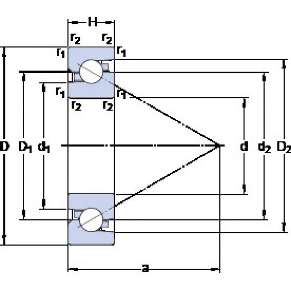 Bantalan BSD 3062 C SKF #1 image