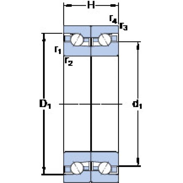 Bantalan BTM 100 ATN9/P4CDB SKF #1 image