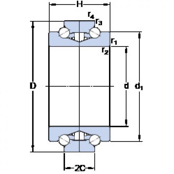 Bantalan BTW 170 CM/SP SKF #1 image