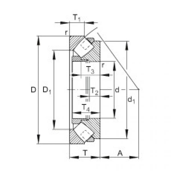 Bantalan 292/1060-E-MB FAG #1 image